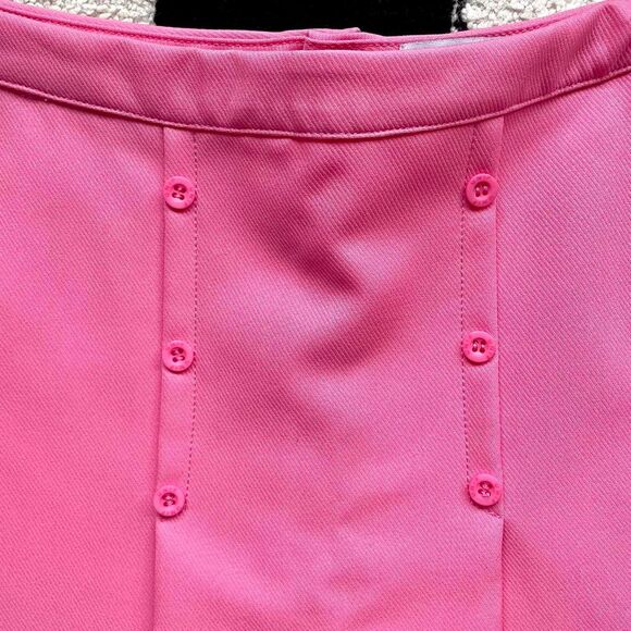 UNIF Pink Button Front Mini Skirt S - Picture 3 of 7
